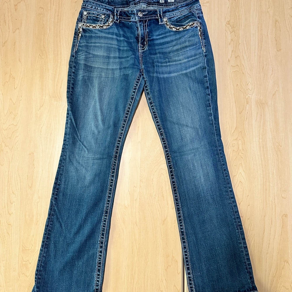 Miss Me Boot Cut Jeans size 33